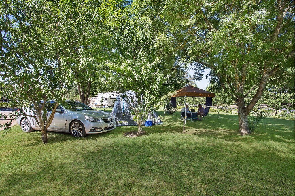 Glamping bell tent interior